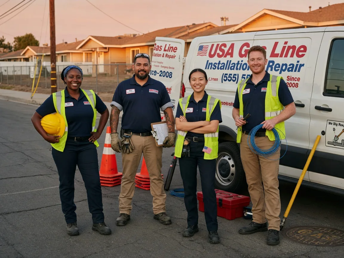 Gas Line Installation company in Milford, DE